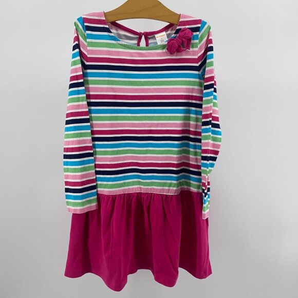 Gymboree Multi-Colored Striped Drop Waist Dress - Picture 1 of 3